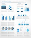 Water infographics. Information Graphics.