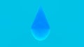 Water isolated on blue background illustration graphic texture Royalty Free Stock Photo