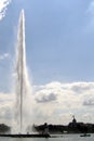 The Jet d'Eau Fountain, Geneva, Switzerland,