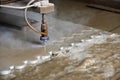 Water jet cutting