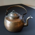 A single water kettle of copper