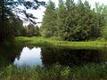 water, lake, landscape, nature, river, sky, reflection, tree, forest, summer