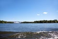 Water Landscape, in Stockholm,Sweden Royalty Free Stock Photo