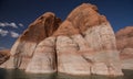 Water Levels at Lake Powell Royalty Free Stock Photo