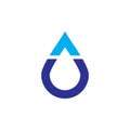 Water logo , waterdrop logo vector ,