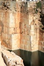 Water in marble quarry near Borba, Portugal Royalty Free Stock Photo