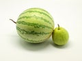 Water melon and guava Royalty Free Stock Photo