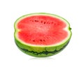 Water melon isolated on white background Royalty Free Stock Photo