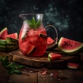 water melon is a refreshing and healthy drink