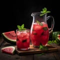 water melon is a refreshing and healthy drink