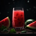 water melon is a refreshing and healthy drink