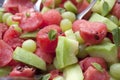Water melon salad Royalty Free Stock Photo