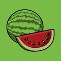 WATER MELON VECTOR