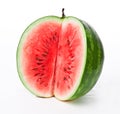 Water-melon on a white background Royalty Free Stock Photo