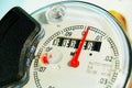 Water meter Royalty Free Stock Photo