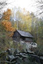 Water mill - Autumn Landscape Royalty Free Stock Photo