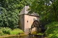 Water mill at castle Hackfort. Royalty Free Stock Photo