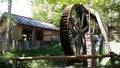 Water Mill at Georgia Mountain Fairgrounds in Hiawasse Georgia Royalty Free Stock Photo