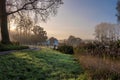 A Water Mill at Sunrise