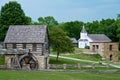 Water Mill Town Shoal Creek Living History Museum Royalty Free Stock Photo