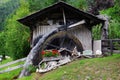 Old water mill in Grosskirchheim, Moelltal.