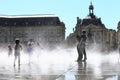 Water mirror in Bordeaux Royalty Free Stock Photo