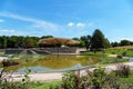 Water mirror at Parc Floral de Paris in the Bois de Vincennes - Paris, France