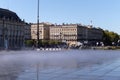 Water Mirror - Bordeaux - France Royalty Free Stock Photo