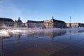 Water Mirror - Bordeaux - France Royalty Free Stock Photo