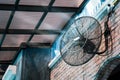 Water mister fan, spray misting fan Keep cool and reduce dust in the air