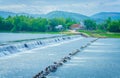 Water over the Dam