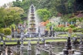 Water Palace of Tirta Gangga in East Bali Royalty Free Stock Photo