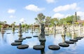 Water Palace of Tirta Gangga in East Bali, Indonesia Royalty Free Stock Photo