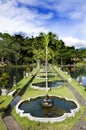 Water Palace of Tirta Gangga in East Bali Royalty Free Stock Photo