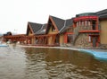 Water Park Besenova near Ruzomberok. Zilina district. Slovakia