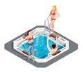 Water Park Isometric Set