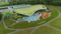 Water Park Koszalin Park Wodny Aquarpark Aerial View Poland