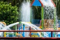 Water park, pool area for children Royalty Free Stock Photo