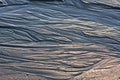 Water Patterns On Sand Royalty Free Stock Photo