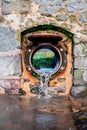 Water pipe on the beach Royalty Free Stock Photo