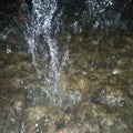 Water, pipe, irigation, rain, stream Royalty Free Stock Photo