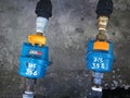 Water pipe meter