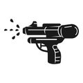Water pistol icon, simple style Royalty Free Stock Photo