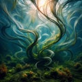 6 17. Water Plant Trails_ Twisting and intertwining patterns cr