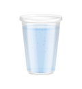 Water Plastic Glass Composition Royalty Free Stock Photo