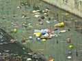 Water pollution - canal Royalty Free Stock Photo