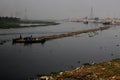 Water Pollution in Dhaka, Bangladesh Royalty Free Stock Photo