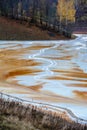 Mining disaster and water pollution in Romania.