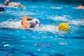 Water polo action Royalty Free Stock Photo