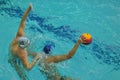 water polo game competitors during ukrainian open championship